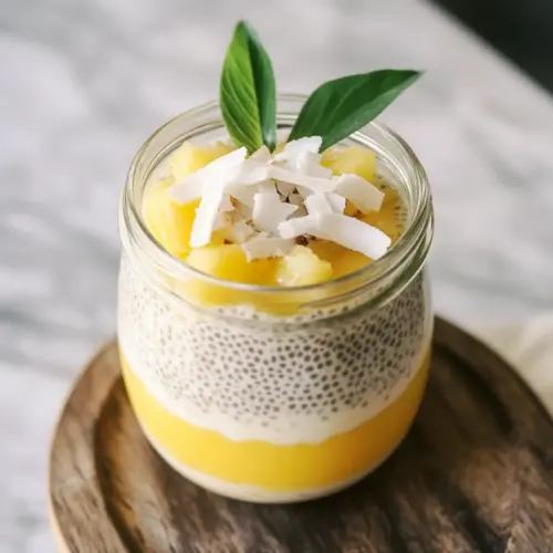 Piña Colada Chia Pudding