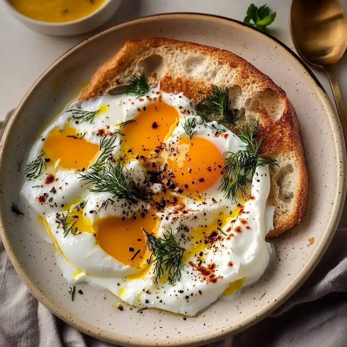 Turkish Eggs with Creamy Yogurt & Butter Sauce for a Cozy Brunch 3 f1b41c07 df27 40be a798 ce3b7750748ebr p3y1ut