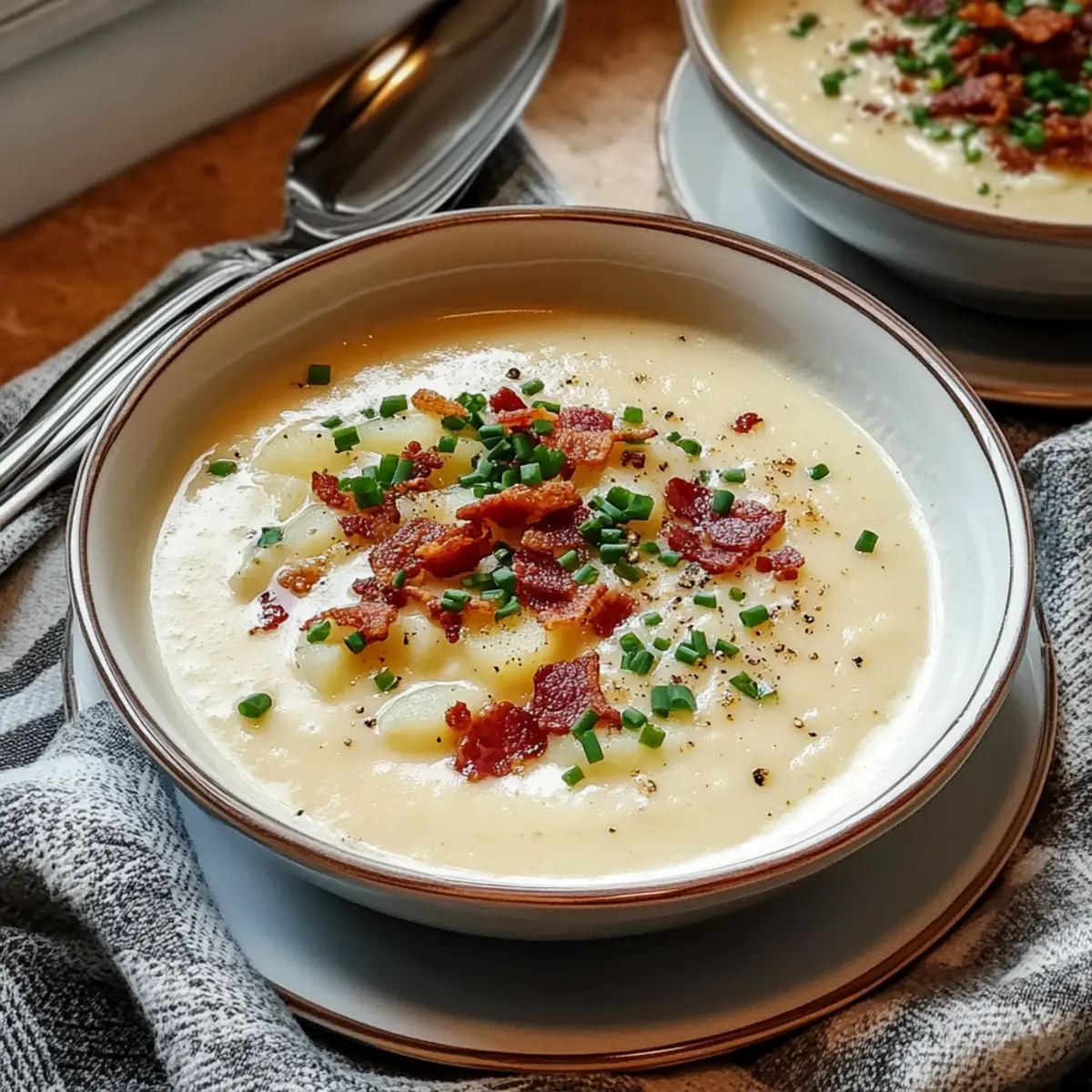 Smoked Gouda Potato Soup