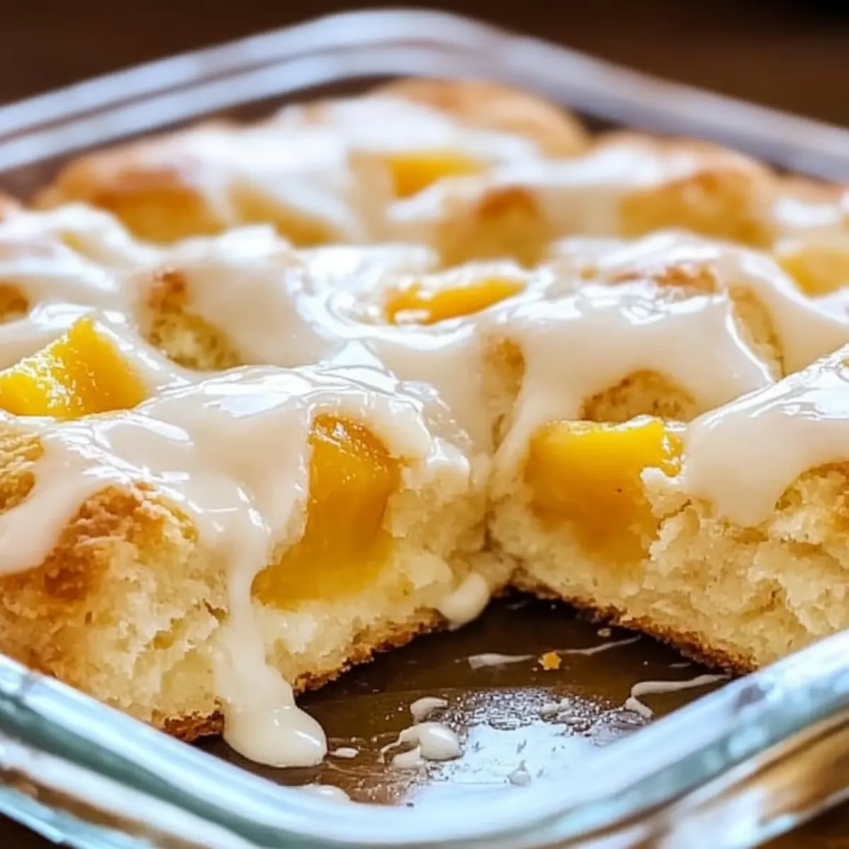 Peach Butter Swim Biscuits