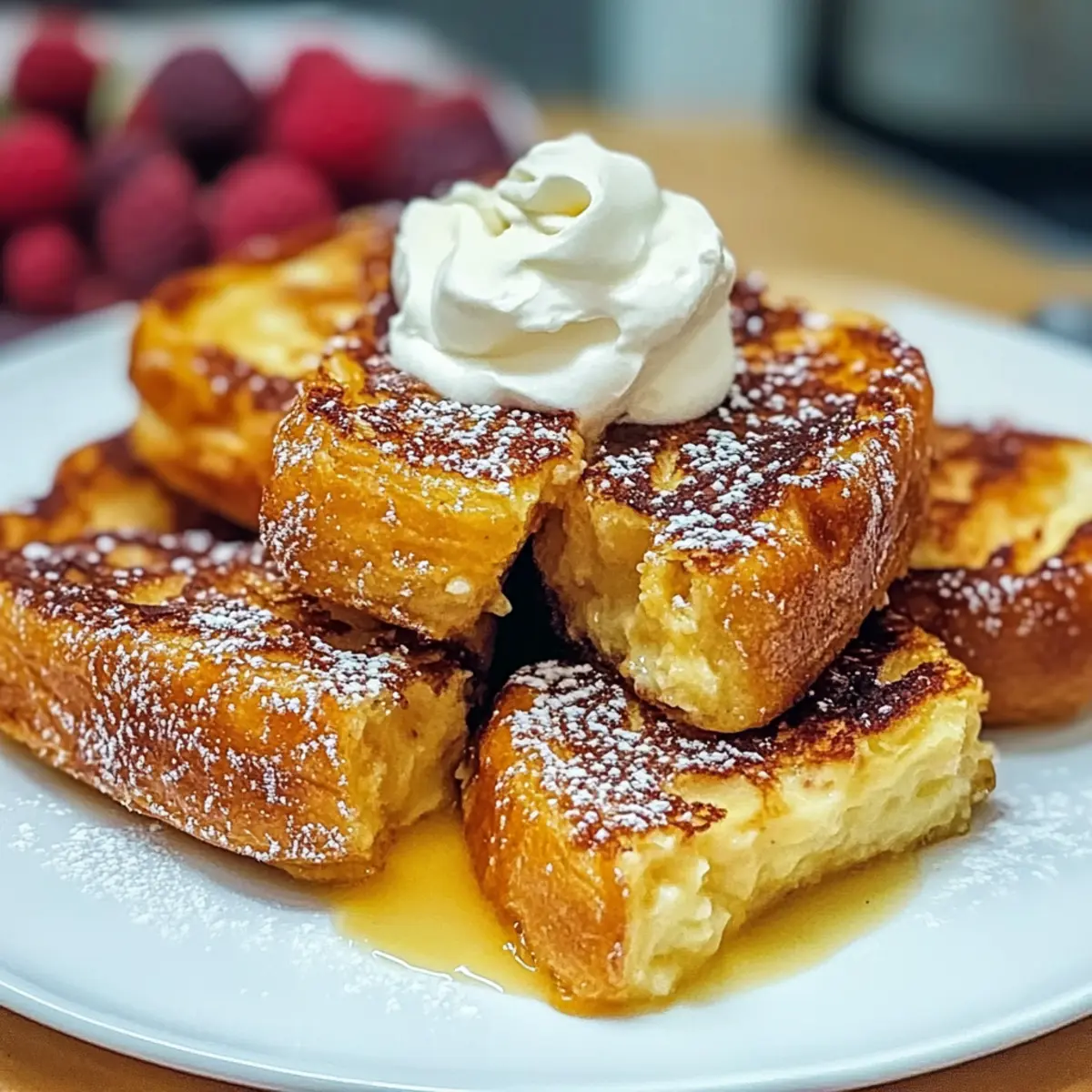 Hawaiian Roll French Toast