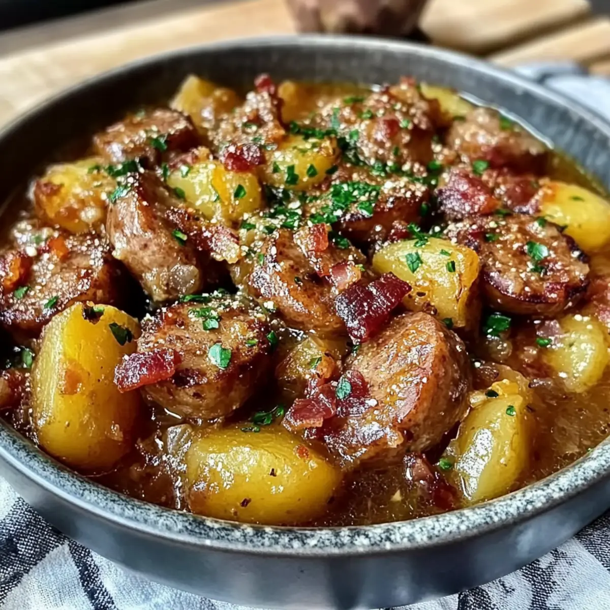 Cozy Coddle Sausage and Bacon Stew Recipe for Comforting Nights 2 71feee77 9160 4b9e 98de b4a96319a823bl qwgu9u