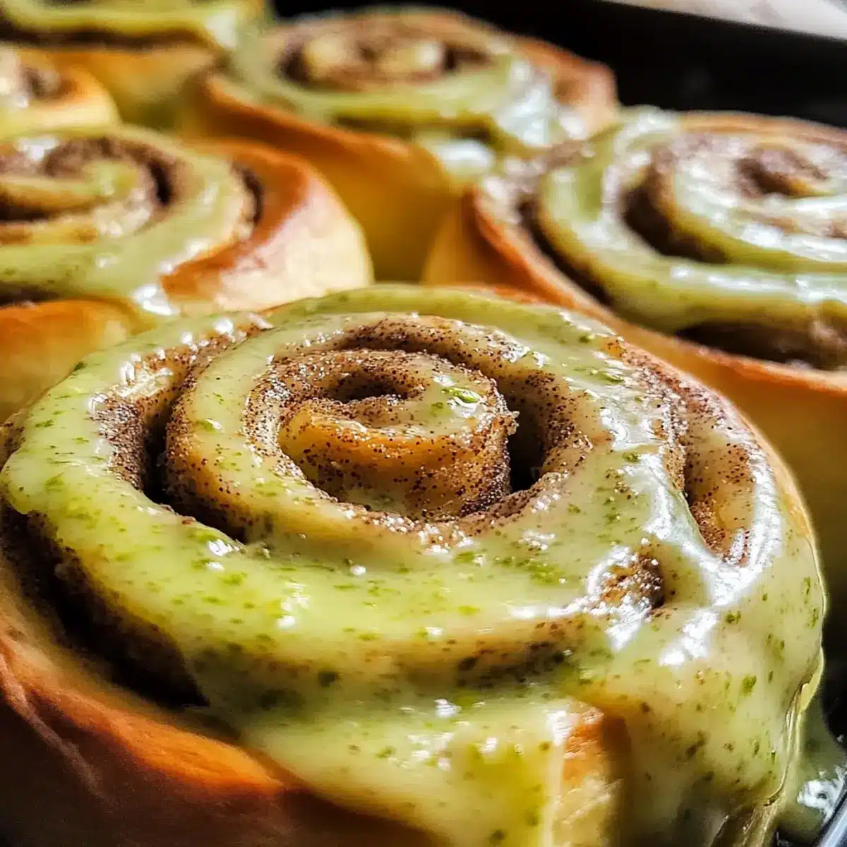 Warm Pistachio Cream Cinnamon Rolls for Cozy Mornings 4 Warm Pistachio Cream Cinnamon Rolls