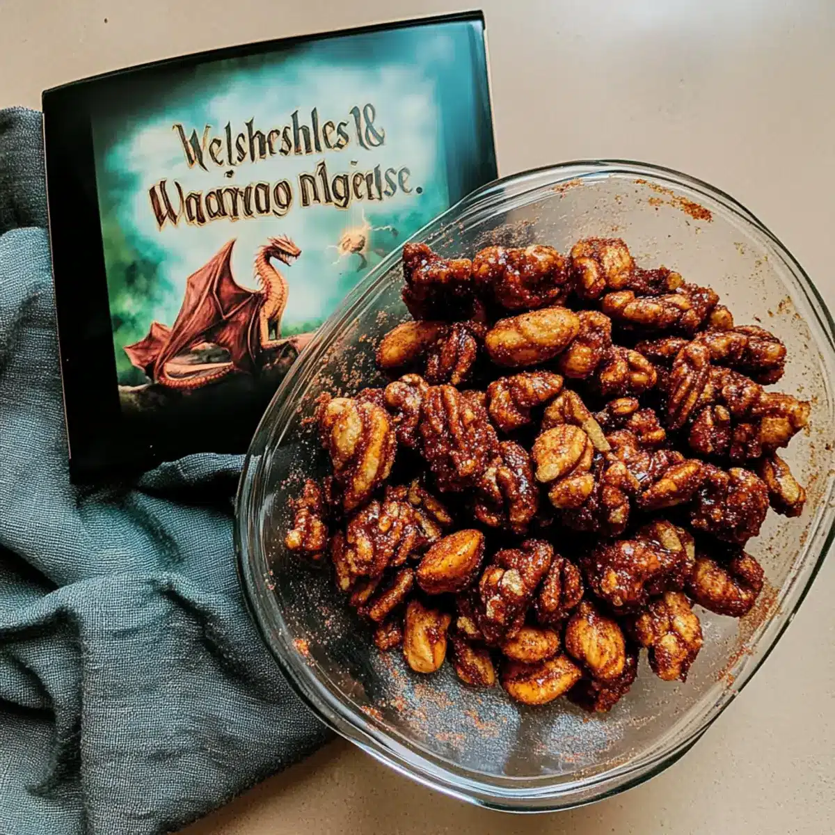 Weasleys' Dragon Roasted Nuts: Irresistibly Spicy & Sweet 2 7bcb563e 2d18 4bdb 8e02 588f18769d74bl cggtr9