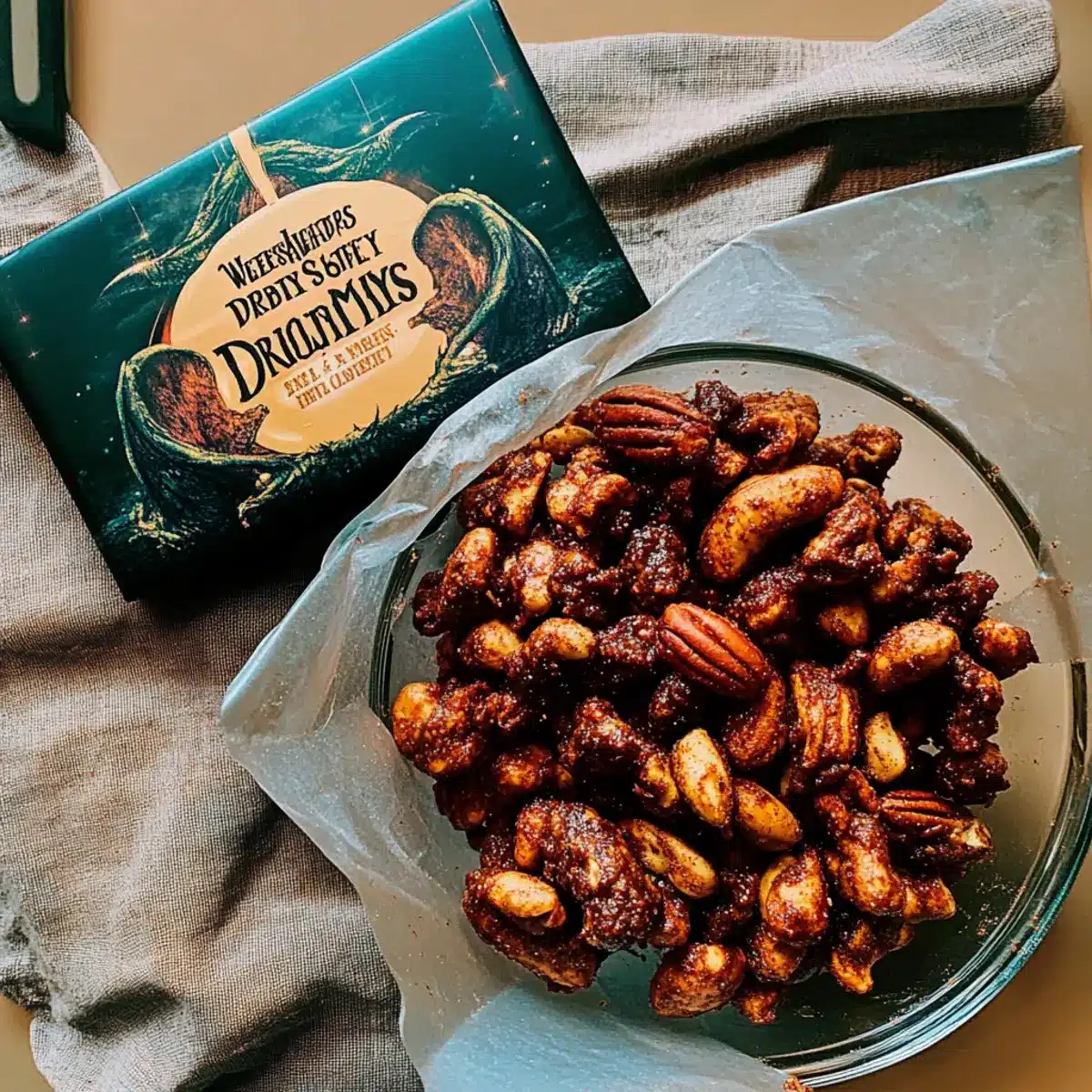 Weasleys' Dragon Roasted Nuts: Irresistibly Spicy & Sweet 3 7bcb563e 2d18 4bdb 8e02 588f18769d74br vpwvqc