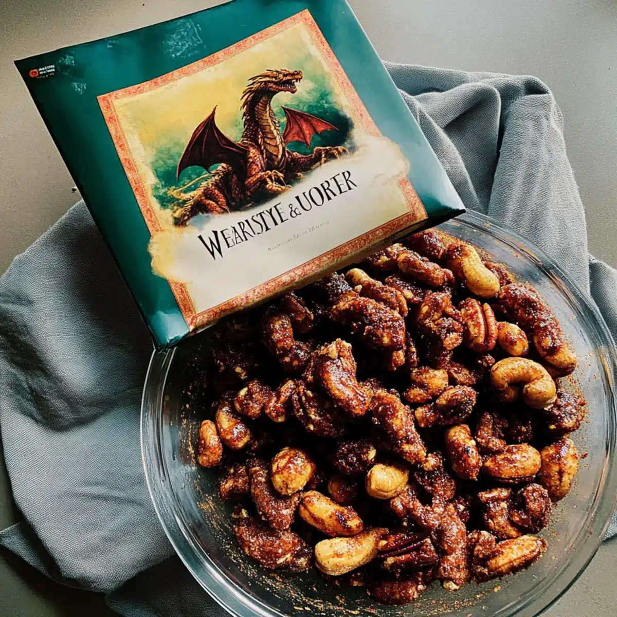 Weasleys' Dragon Roasted Nuts: Irresistibly Spicy & Sweet 1 7bcb563e 2d18 4bdb 8e02 588f18769d74tr kwbw7c
