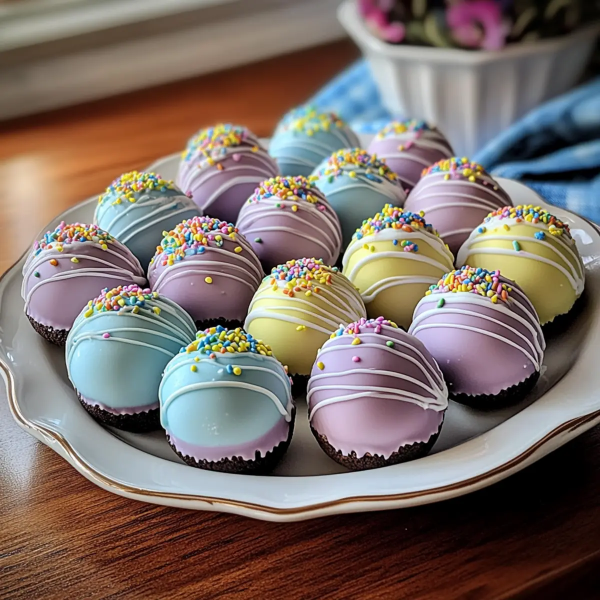 Easter Egg Oreo Balls