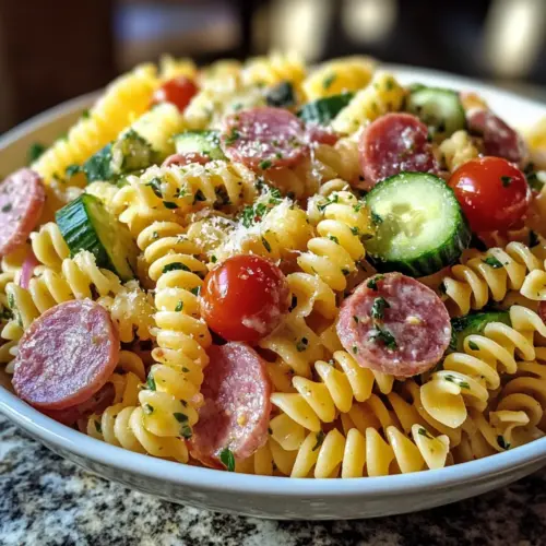 Easy Grinder Pasta Salad – Your Go-To for Summer Picnics 4 Easy Grinder Pasta Salad