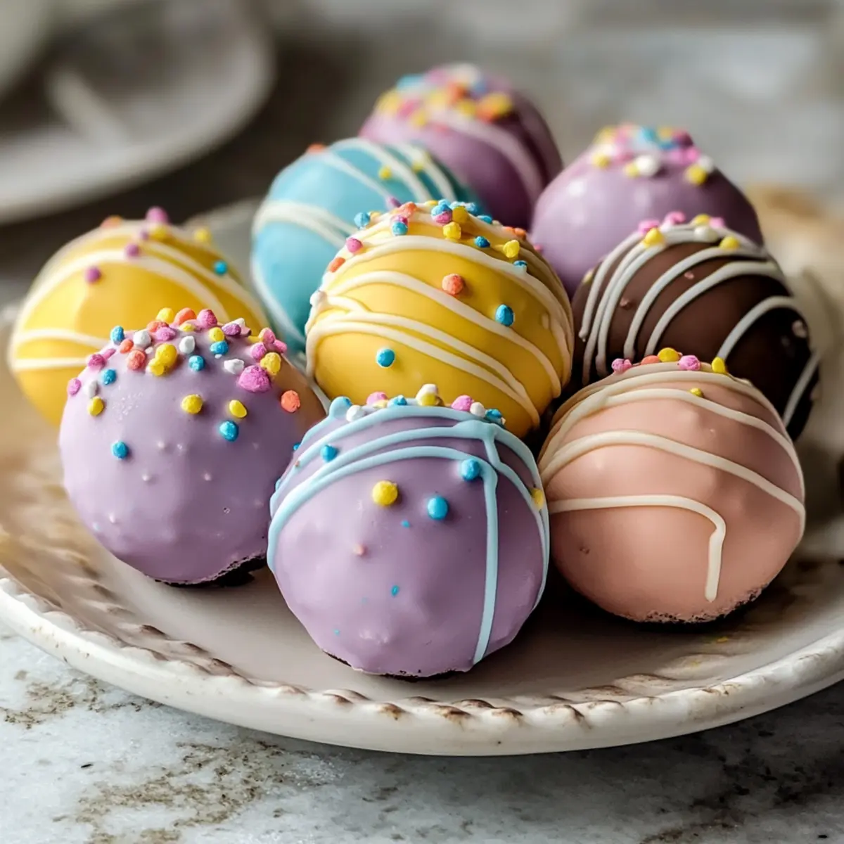 Easter Egg Oreo Balls