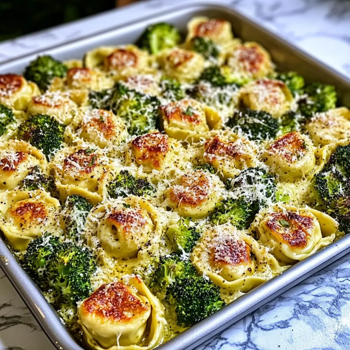 Sheet Pan Broccoli Tortellini Bake: A Family-Friendly Feast 4 Sheet Pan Broccoli Tortellini Bake