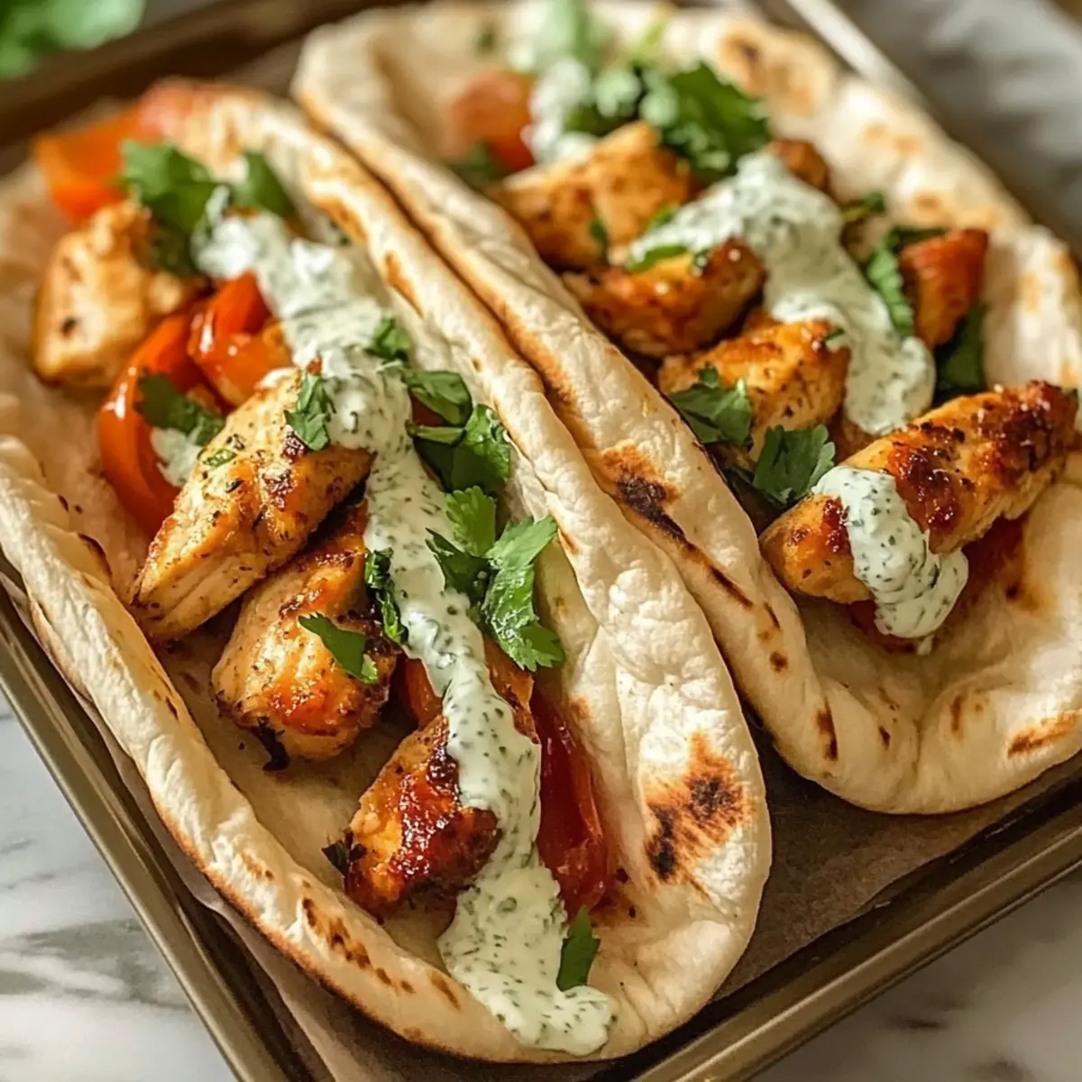 Savory Sheet Pan Chicken Pitas with Creamy Herby Ranch 2 32781a41 0faf 4754 ab91 30e6400df43cbl fiyfln