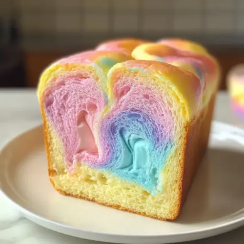 Cloud Bread Recipe Pastel Swirl Loaf: Light & Colorful Bliss 5 Cloud Bread Recipe Pastel Swirl Loaf
