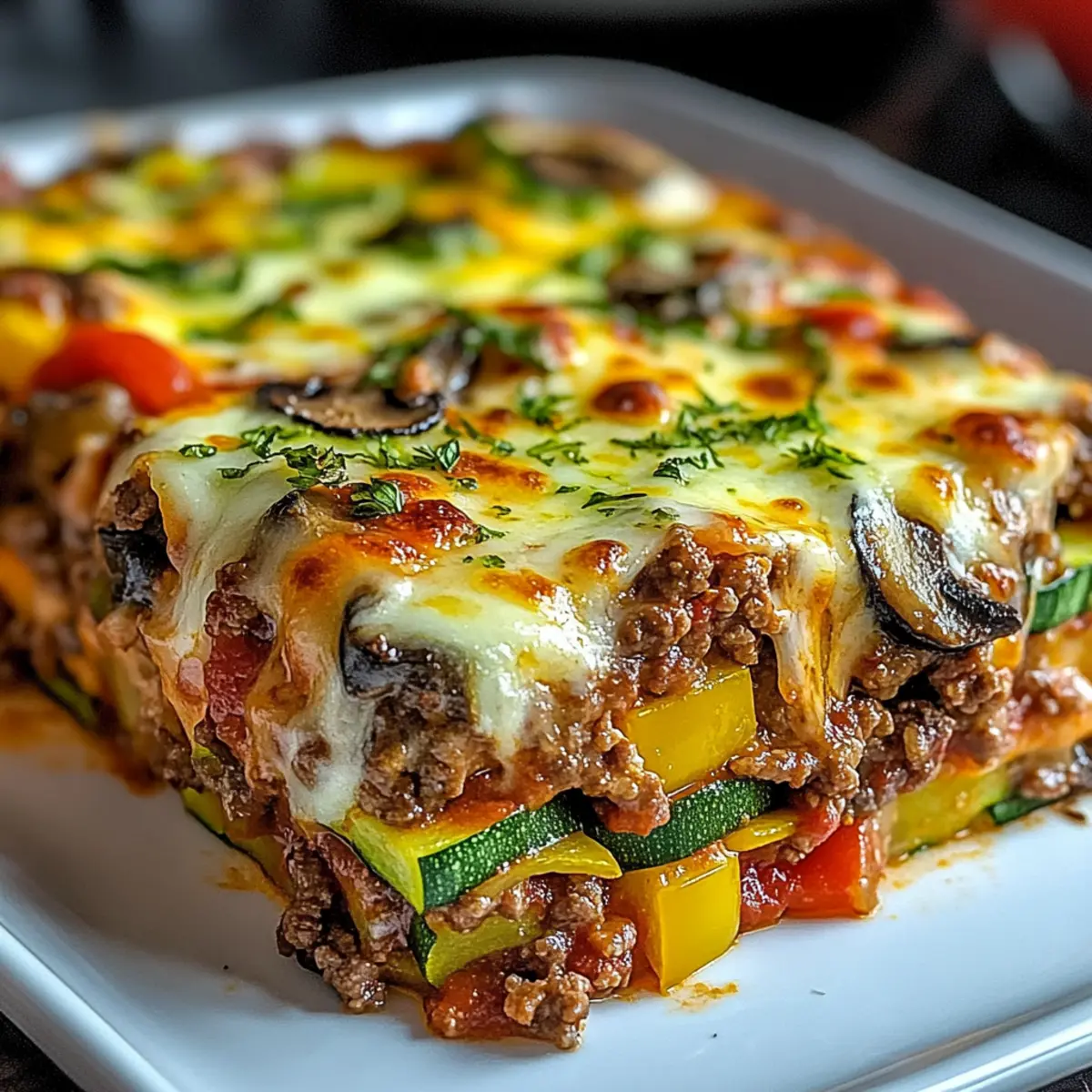 Zucchini Pizza Casserole: A Healthier Slice of Comfort 4 Zucchini Pizza Casserole
